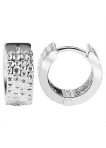 Adelia&acute;s Paar Creolen ADELIA ́S "Damen Creolen aus rhodiniertem 925 Sterling Silber &Oslash; 5 mm", silber, Ohrringe, Damen, Damen, Silber 925 (Sterlingsilber)