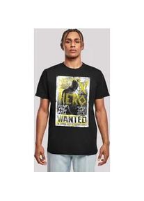 T-Shirt F4NT4STIC "DC Comics Batman vs Superman Wanted Poster", Damen, Gr. XS, schwarz, Obermaterial: 100% Baumwolle, regular fit, Rundhals, ohne B&uuml;ndchen, Shirts T-Shirt, Herren,Premium Merch,Regular-Fit,Basic,Bedruckt