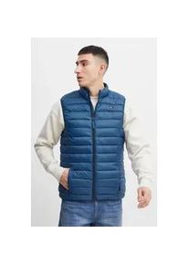 Steppweste Blend "BHRomsey", Herren, Gr. XXL, ensign blau, 100% Nylon, unifarben, regular fit normal, Westen Steppweste, Steppweste mit Stehkragen