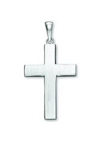 Kette mit Anh&auml;nger ONE ELEMENT "Schmuckset - Set mit Halskette Kreuz Anh&auml;nger aus 925 Silber", silber, Halsketten, Damen, Silber 925 (Sterlingsilber), Ausdruck von Individualit&auml;t &ndash; dezent, bedeutungsvoll, nah am Herzen