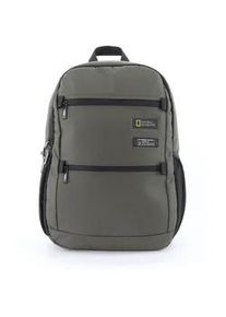 Cityrucksack National Geographic "Mutation", Herren, Gr. B/H/T: 31cm, gr&uuml;n (khaki), Kunstfaser, Rucks&auml;cke Cityrucksack, in tollem Design