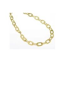 Edelstahlkette Firetti "Schmuck Geschenk Ankerkettengliederung, 5 mm breit" Gr. 45, gold (gelbgoldfarben), Halsketten, Damen, 45, Edelstahl, B: 5mm, Edelstahlkette, Made in Germany, B:5mm