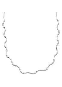Kette mit Anh&auml;nger Skagen "Schmuck Geschenk Edelstahl Halskette KARIANA ESSENTIAL WAVES", silber (edelstahlfarben), Halsketten, Damen, Edelstahl, B: 3,8mm, B:3,8mm