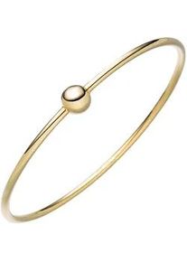 Armreif Jobo, gold (goldfarben), Armb&auml;nder, Damen, Silber 925 (Sterlingsilber), Armreif, 925 Silber vergoldet