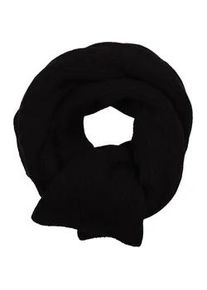 Strickm&uuml;tze Casamoda "Casamoda Set aus M&uuml;tze und Schal uni", Herren, schwarz, 100% Baumwolle, M&uuml;tzen Strickm&uuml;tze