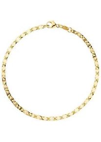 Goldarmband Jobo, gelb (gelbgold 585), Armb&auml;nder, Damen, 19cm, Gelbgold 585, Goldarmband, 585 Gold 19 cm