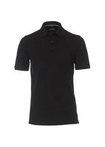 Poloshirt Casamoda "Casamoda Polo-Shirt uni", Damen, Gr. L, schwarz, 95% Baumwolle, 5% Elasthan, Shirts