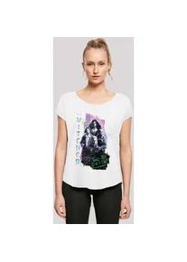 T-Shirt F4NT4STIC "The Witcher Tied By Destiny Netflix TV Series", Damen, Gr. 4XL, wei&szlig;, Obermaterial: 100% Baumwolle, regular fit, Rundhals, ohne B&uuml;ndchen, Shirts T-Shirt, Premium Qualit&auml;t