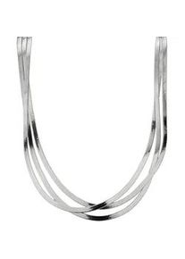 Kette ohne Anh&auml;nger Liebeskind Berlin "LJ-0716-N-45, LJ-0717-N-45", silber (edelstahlfarben), Halsketten, Damen, Edelstahl, L: 45