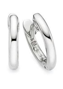 Paar Creolen Bruno Banani "Schmuck Geschenk Silber 925 Ohrschmuck Ohrringe", silber (silberfarben), Ohrringe, Damen, 12,4mm, Silber 925 (Sterlingsilber)