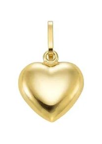 Kettenanh&auml;nger Firetti "Schmuck Geschenk Gold 333 Halsschmuck Anh&auml;nger f&uuml;r Halskette Herz", gold (gelbgoldfarben), Schmuckanh&auml;nger, Damen, Gelbgold 333, 0,4 g, Kettenanh&auml;nger
