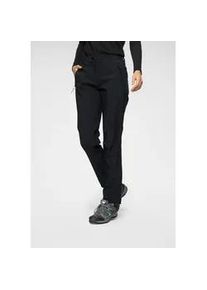 Softshellhose Icepeak "ATHENS", Damen, Gr. 48, N-Gr, schwarz, Softshell, Obermaterial: 92% Polyester, 8% Elasthan, Hosen Softshellhose, mit Rei&szlig;verschlusstaschen, atmungsaktiv, schnell trocknend