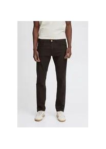 Stoffhose Blend "BHEdford", Herren, Gr. 38, L&auml;nge 34, schwarz, Web, 98% Baumwolle, 2% Elasthan, unifarben, regular fit lang, Hosen Stoffhose, Basic Chinohose