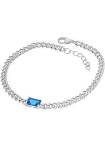 Armband Firetti "Schmuck Geschenk Silber 925 Armschmuck Armkette", bunt (silberfarben, dunkelblau, dunkelblau), Armb&auml;nder, Damen, 19cm, Silber 925 (Sterlingsilber), Armband, mit Zirkonia (synth.)