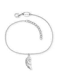 Armband Engelsrufer "Schmuck Geschenk Engelsfl&uuml;gel", silber (silberfarben), Armb&auml;nder, Damen, 20cm, Silber 925 (Sterlingsilber), Armband