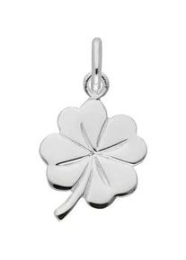 Adelia&acute;s Kettenanh&auml;nger ADELIA ́S "Damen Silber Schmuck 925 Silber Anh&auml;nger Kleeblatt", silber, Schmuckanh&auml;nger, Damen, Silber 925 (Sterlingsilber), Kettenanh&auml;nger, Silberschmuck f&uuml;r Damen