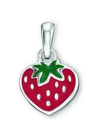 Kettenanh&auml;nger ONE ELEMENT "Erdbeere Anh&auml;nger aus 925 Silber", silber, Schmuckanh&auml;nger, M&auml;dchen, Silber 925 (Sterlingsilber), Kettenanh&auml;nger, Bedeutungsvoll & zeitlos &ndash; ein Begleiter mit Pers&ouml;nlichkeit