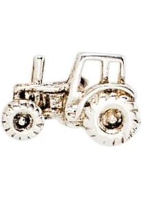 Single-Ohrstecker Jobo "Traktor", silber (silber 925), Ohrringe, Damen, Silber 925 (Sterlingsilber), 925 Silber