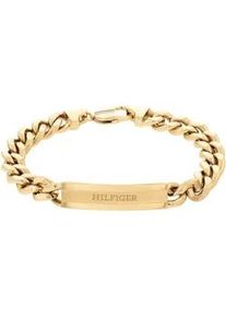 Armband Tommy Hilfiger "SS24 CLASH", gold (gelbgoldfarben), Armb&auml;nder, Herren, 19cm, Edelstahl, Armband
