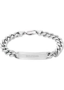 Armband Tommy Hilfiger "SS24 CLASH", silber (edelstahlfarben), Armb&auml;nder, Herren, 19cm, Edelstahl, Armband