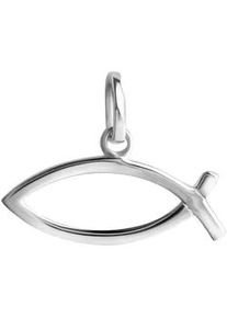 Kettenanh&auml;nger Firetti "Schmuck Geschenk Silber 925 Halsschmuck Anh&auml;nger Fisch", silber (silberfarben), Schmuckanh&auml;nger, Damen, Silber 925 (Sterlingsilber), 0,56 g, Kettenanh&auml;nger