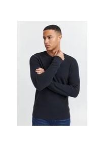 Strickpullover Blend "BHCodford", Damen, Gr. XXL, schwarz, Feinstrick, 100% Baumwolle, unifarben, regular fit normal, Rundhals, eng, Pullover Strickpullover, Stilvoller Feinstrick-Pullover mit Rundhalsausschnitt