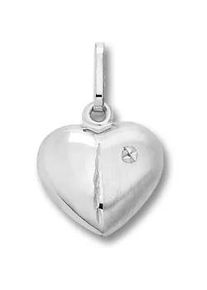 Kette mit Anh&auml;nger ONE ELEMENT "Schmuckset - Set mit Halskette Herz Herz Anh&auml;nger aus 925 Silber", silber, Halsketten, Damen, Silber 925 (Sterlingsilber), Liebevoll gearbeitet &ndash; ein sch&ouml;nes Geschenk f&uuml;r besondere Momente