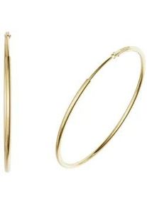 Paar Creolen Firetti "Schmuck Geschenk Silber 925 1,5 mm breit" Gr. 44, gold (gelbgoldfarben), Ohrringe, Damen, 44, Silber 925 (Sterlingsilber), Made in Germany