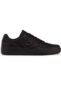 Sneaker Lotto, Damen, Gr. 38, schwarz, Synthetik, unifarben, Schuhe Sneaker, - im Lowcut-Basketballdesign