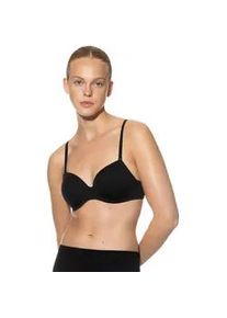 B&uuml;gel-BH Mey "Joan", Damen, Gr. 70, Cup D, schwarz, Single Jersey, Obermaterial: 87% Polyamid, 13% Elasthan, BHs B&uuml;gel-BH, Kreuzband, Neckholder oder tr&auml;gerlos