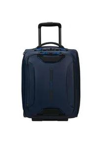 Weichgep&auml;ck-Trolley Samsonite "ECODIVER 45 cm", Gr. B/H/T: 36cm x 45cm x 20cm 30 l, blau (blau nights), Nylon, Polyester, Koffer, Handgep&auml;ck Weichschalenkoffer Trolley Handgep&auml;ck-Koffer