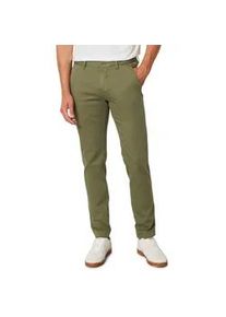 Marc O'Polo Chinohose MARC O'POLO "aus Bio-Baumwoll-Mix", Herren, Gr. 29, L&auml;nge 32, olive, Obermaterial: 98% Baumwolle, 2% Elasthan, unifarben, figurbetont normal, Hosen Chinohose