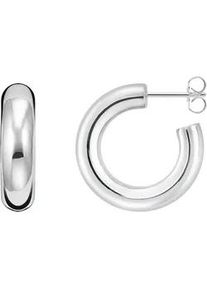 Paar Creolen Thomas Sabo "Chunky klein", silber (silberfarben), Ohrringe, Damen, 23,2mm, Silber 925 (recycelt)