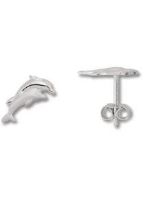 Paar Ohrh&auml;nger ONE ELEMENT "Delfin Ohrringe Ohrstecker aus 925 Silber", silber, Ohrringe, Damen, Kinder, Silber 925 (Sterlingsilber), Ausdruck von Individualit&auml;t &ndash; dezent, bedeutungsvoll, nah am Herzen