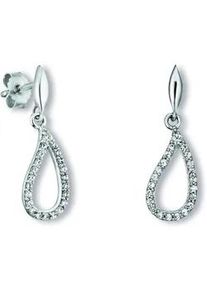 Paar Ohrh&auml;nger ONE ELEMENT "Zirkonia Ohrringe Ohrh&auml;nger aus 925 Silber", silber, Ohrringe, Damen, Damen,mit Zirkonia, Silber 925 (Sterlingsilber), Fein gefertigt &ndash; ein Zeichen mit besonderer Bedeutung