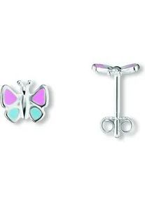 Paar Ohrh&auml;nger ONE ELEMENT "Schmetterling Ohrringe Ohrstecker aus 925 Silber", silber, Ohrringe, Damen, Kinder, Silber 925 (Sterlingsilber), Fein gefertigt &ndash; ein Zeichen mit besonderer Bedeutung