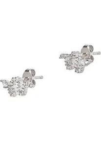 Paar Ohrstecker Emporio Armani "Schmuck Geschenk Silber 925 Ohrringe Schlange", silber (silberfarben, kristallwei&szlig;, kristallwei&szlig;), Ohrringe, Damen, Silber 925 (Sterlingsilber), mit Zirkonia (synth.) oder Rubin (synth.)