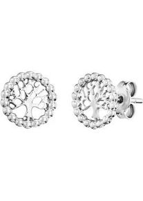 Paar Ohrstecker JULIE JULSEN "925/- Sterling Silber rhodiniert", silber, Ohrringe, Damen, one-size, Silber 925 (Sterlingsilber)