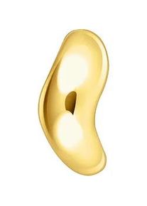 Ohrklemme Thomas Sabo "Bold Elegance Earcuff in geschwungener Form", gold (gelbgoldfarben), Ohrringe, Damen, Silber 925 (recycelt)