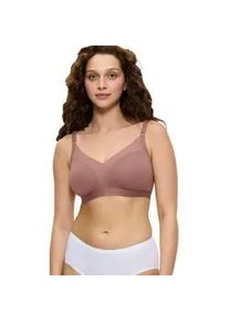 B&uuml;gelloser BH Triumph "Shape Smart", Damen, Gr. 2, N-Gr, braun (toasted almond), Microtouch, Obermaterial: 69% Polyamid, 31% Elasthan, unifarben, BHs, gl&auml;ttend, vorgeformte Cups, weich und leicht formend