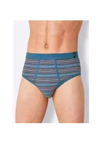 w&auml;schepur Slip W&Auml;SCHEPUR, Herren, Gr. 6, 3 Stk., bunt (topas, dunkelblau, burgund), 97% Baumwolle, 3% Elasthan, Unterhosen Slip