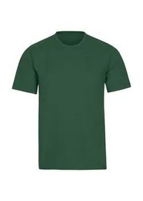 T-Shirt TRIGEMA "TRIGEMA T-Shirt DELUXE Baumwolle", Damen, Gr. XXL, gr&uuml;n (efeu), Single Jersey, 100% Baumwolle, Basic, lang, Rundhals, Shirts T-Shirt