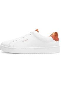 Sneaker N91 "Original Draft W BX", Damen, Gr. 38, wei&szlig;, orange, Lackleder, Schuhe Sneaker