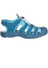 Outdoorsandale Trollkids "KIDS KVALVIKA SANDAL", Kinder, Gr. 33, bunt (dolphin blau, spicy rot), Synthetik, mehrfarbig, Schuhe Outdoorsandale