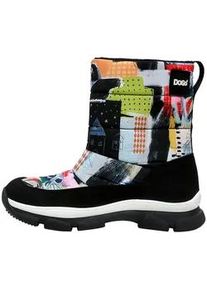 Snowboots DOGO "Nortia Winterboot / Snowboot The Nice Mice Damen Stiefeletten", Damen, Gr. 40, Normalschaft, schwarz, Polyurethan, Schuhe Snowboots, Handgefertigt