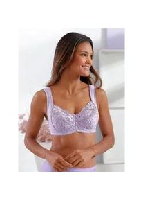 Miss Mary Of Sweden Entlastungs-BH MISS MARY, Damen, Gr. 110, Cup E, lila (lavendel), 79% Polyamid, 13% Elasthan, 8% Polyester, BHs Entlastungs-BH