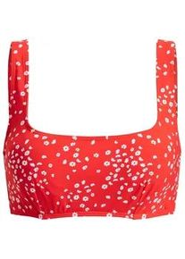 Triangel-Bikini-Top Roxy "Pt Beach Classics", Damen, Gr. XS, Cup B, poppy rot dancing ditsy swim, Obermaterial: 85% Microfaser, 15% Elasthan;, Bikini-Oberteile