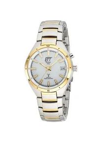 Funkuhr ETT "Altai", silber (silberfarben, goldfarben), Armbanduhren, Herren, Funkuhr, Armbanduhr, Herrenuhr, Datum, Solar