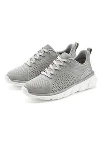 Sneaker John Devin "Schn&uuml;rschuh, Halbschuh, Freizeitschuh, Schn&uuml;rhalbschuh, Turnschuh", Herren, Gr. 43, grau, Obermaterial: 80% Textilmaterial, 20% Lederimitat. Decksohle: 100% Textilmaterial. Futter: 100% Textilmaterial. Laufsohle: 100% Synthetik, unifarben, Schuhe Sneaker, im sportiven Look mit ultraleichter Sohle Unisex VEGAN