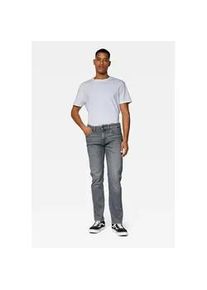 Straight-Jeans Mavi "MARCUS", Damen, Gr. 34, L&auml;nge 30, schwarz (antracite ultra move), 95% Baumwolle, 3% Elastomultiester, 2% Elasthan, slim fit lang, Jeans Straight-Jeans, Slim Straight Jeans
